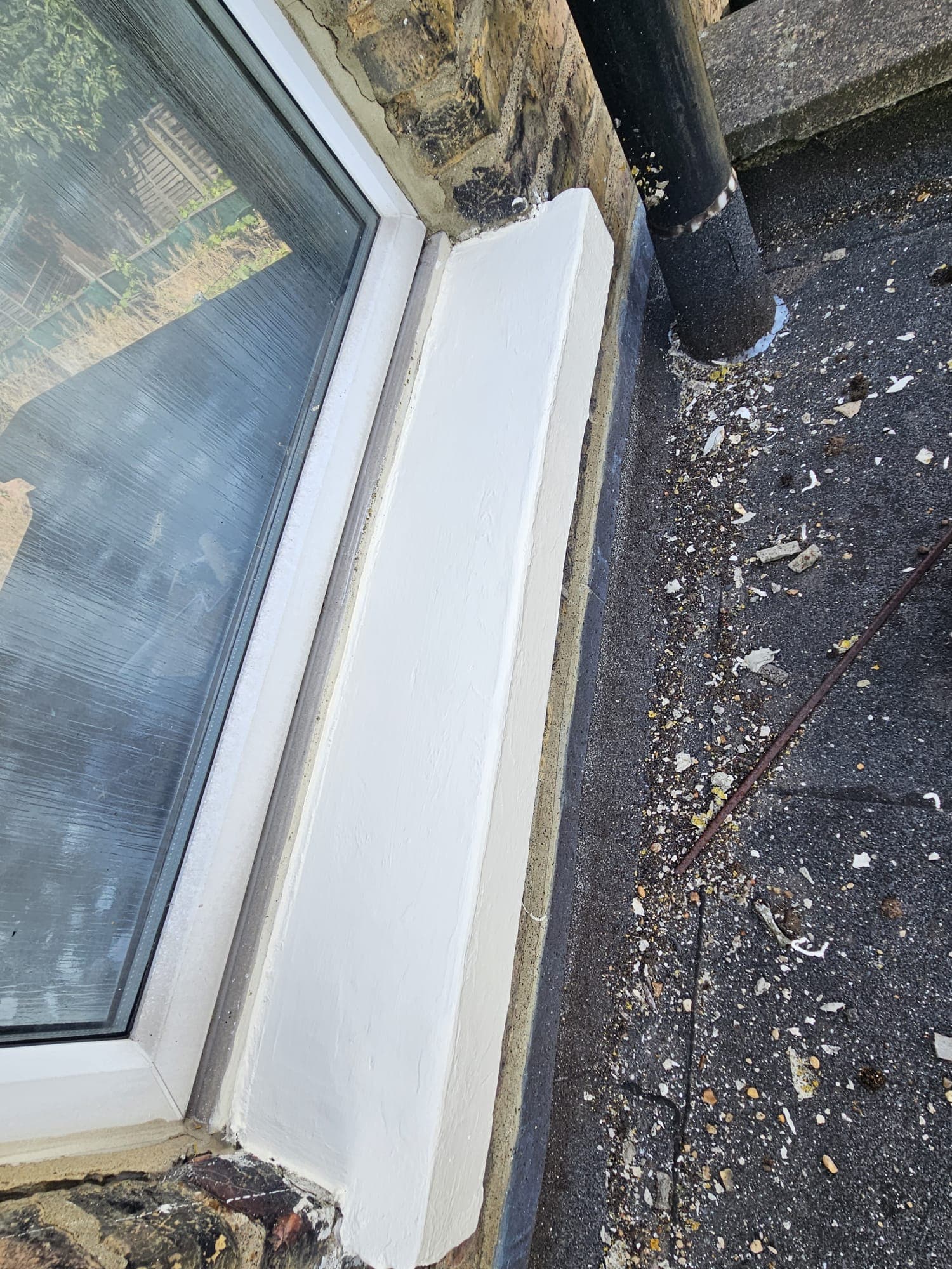 Full Exterior Repaint - Charcoal & White